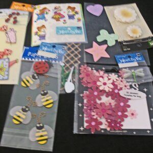 Stickopotomus, Paper Bliss Stickers Spring, Flowers, Seeds, Planting, Butterfly.